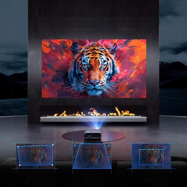 Домашній кінопроектор NEXIGO PJ40: Full HD 1920 x 1080, Wi-Fi, Bluetooth, USB, HDMI