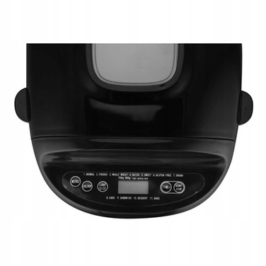 Хлібопічка Unold 68520 Big, чорна, 220 Вт