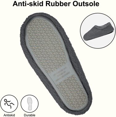 OFFCUP Теплі жіночі халати з меморіальної піни, зимові халати, халати з бавовни, плюшеві халати для дому та вулиці (сірий, 38, 39)