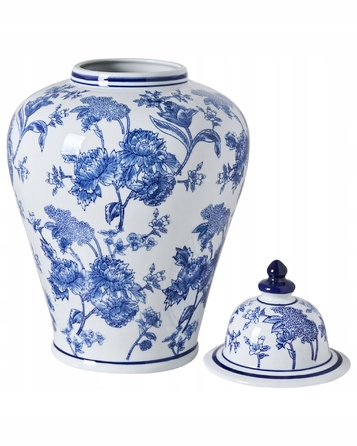 Порцелянова ваза Beliani, 23 x 46 см