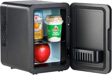 Міні-холодильник Rosenstein & Söhne для подорожей: 4 літри, 12/230V, з підігрівом, блакитний