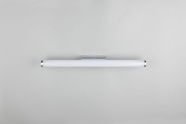 Trio Leuchten LED Bathroom Wall Light Mattimo 283274106, Metal Chrome, White Plastic, 4.3 Watt LED (Width 60cm)