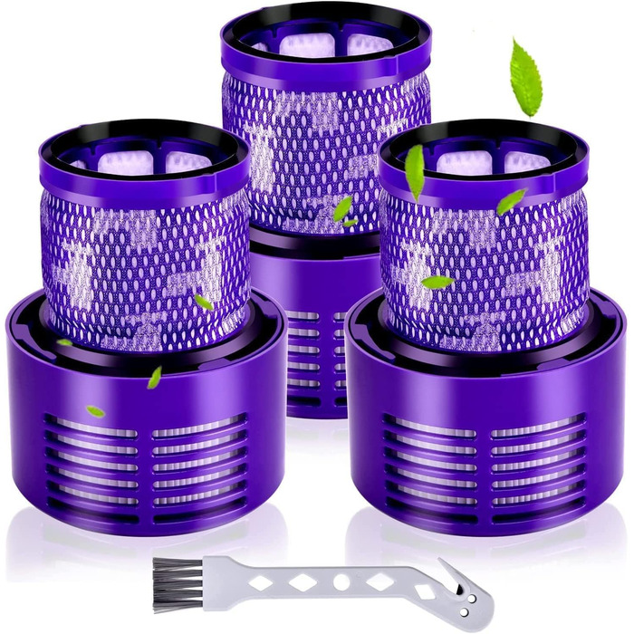 Фільтр для пилососа Dyson V10 (3 шт) - Rebirthcare SV12, Cyclone Absolute, Animal, Motorhead, Total Clean #DY-969082-01