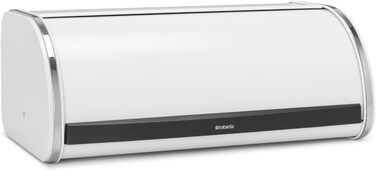 Контейнер для хліба Brabantia Rollbrotkasten, чорний мат, середній, для зберігання хліба, багелів та булочок