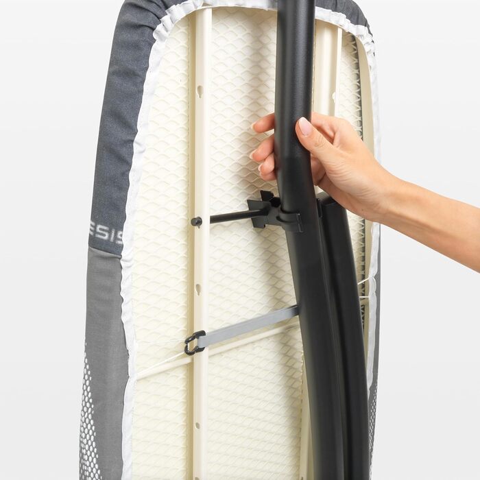 Прасувальна дошка Brabantia Bügelbrett D для парогенератора з термостійкою поверхнею, регульована висота, міцний каркас, Spring Bubbles, 135 x 45 см