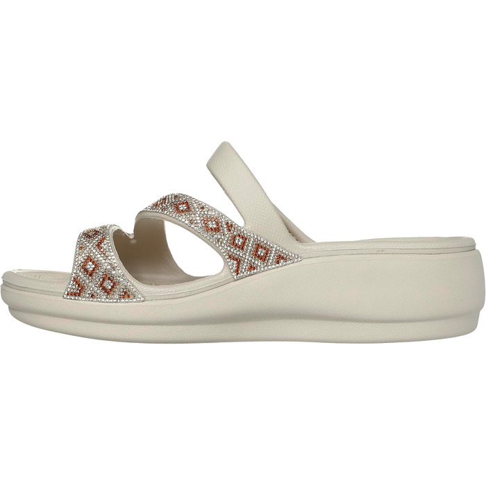 Босоніжки Skechers Arch Fit Ascend - Show Stopper на танкетці, 40 EU, натуральна шкіра