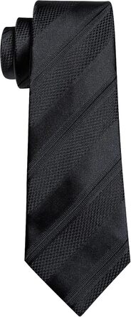 Чоловічий шовковий краватка-набір Barry.Wang з кишеньковою хустинкою та затискачем для запонок, в клітку, для урочистих подій та весілля, чорно-сріблястий