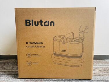 Пилосос миючий паровий Fluffyfresh для диванів, килимів, вікон та авто, 15 кПа, з гарячою водою та аксесуарами, 1.6л