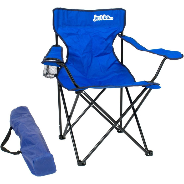 Кемпінговий стілець розкладний Campingstuhl з підлокітниками та підсклянником, сірий/рожевий (блакитний/блакитний)