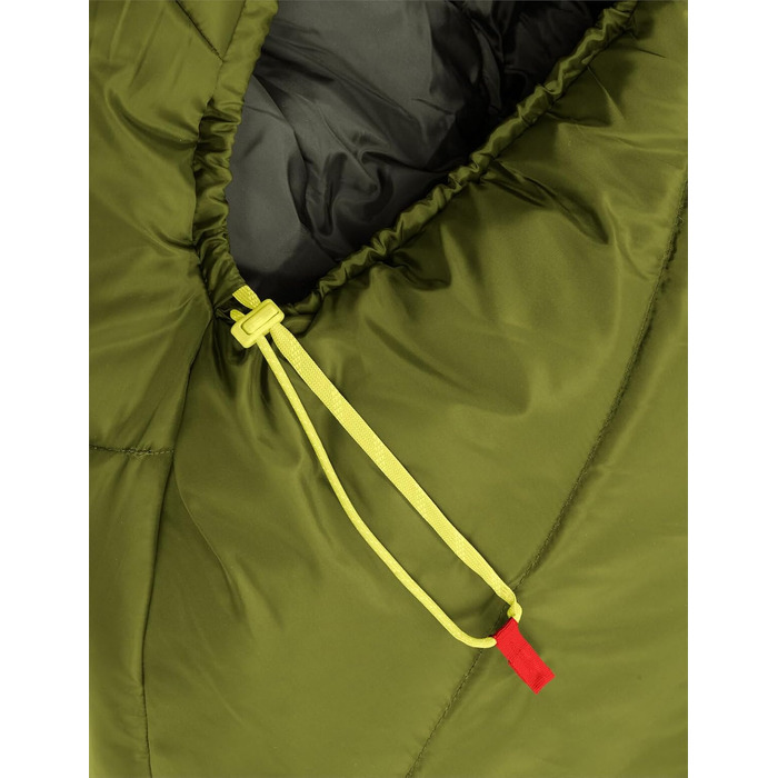 Спальний мішок VAUDE Sioux 800 II Blu: дихаючий, 3-сезонний, 2°C – 8°C, компактний, 220x80 см, для кемпінгу (внутрішній та зовнішній)