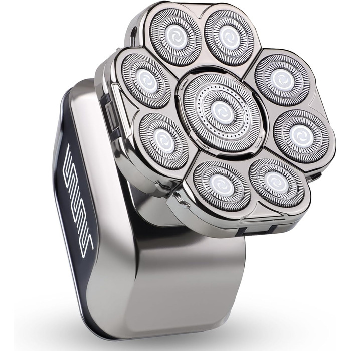 Електрична машинка для гоління 9D для чоловіків, 5-в-1 набір для догляду, LED-дисплей, USB-C зарядка