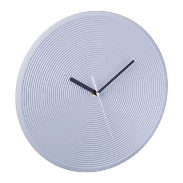 Relaxdays Gray Wall Clock without Numbers