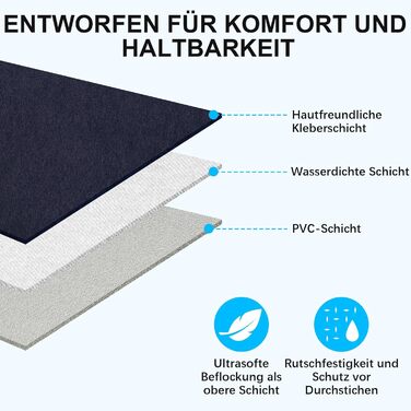 Надувний матрац SUV з 2 подушками – товстий, з фетром, для автомобіля – мобільні подорожі, кемпінг та відпочинок на природі – швидке надування та здування з електричним насосом