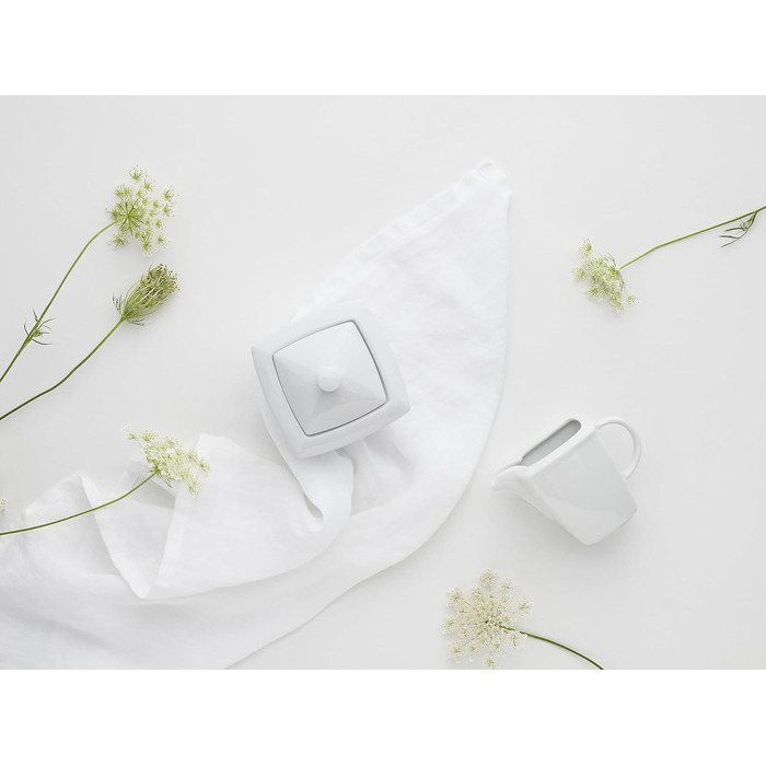 Creatable 12330, Victoria white series, tableware set milk and sugar set 20cl, 2-piece