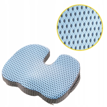 Ортопедична подушка для сидіння 4FIZJO з ефектом пам'яті (memory foam)