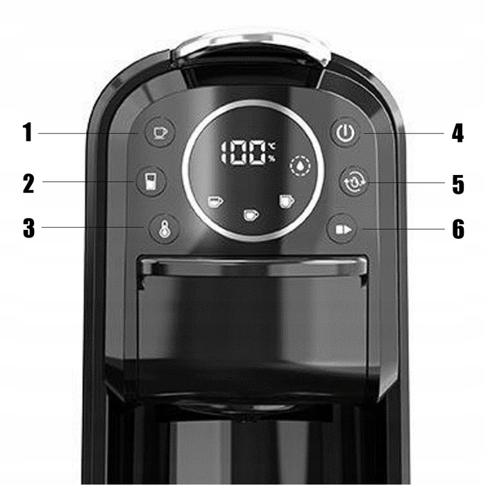 Капсульна кавомашина Nespresso Dolce Gusto 3в1, 1400 Вт, 20 бар