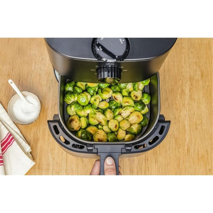 Фритюрниця Tefal EY1308 Easy Fry Essential, 3,5 л, без олії, компактна, енергозберігаюча, хрустка їжа, здорове приготування, частини для посудомийки