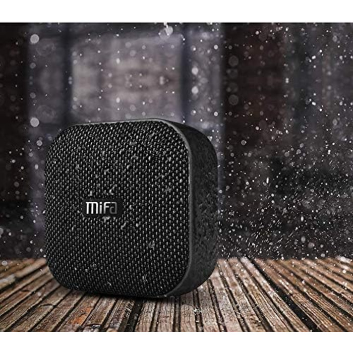 MIFA A1 Mini Bluetooth колонка, TWS, 15 год, IP56, чорна