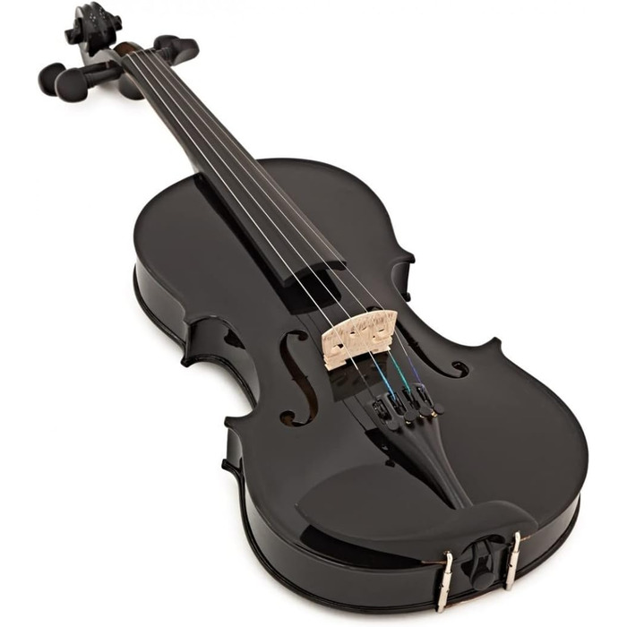 Скрипка Gear4music 4/4, повний розмір, чорна, для початківців від 11 років