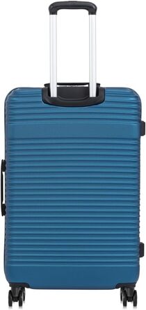 Чохол OCHNIK великий, ABS пластик, темно-синій, 97 літрів, 4 колеса