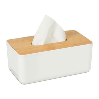 Relaxdays Storage Box with Bamboo Lid