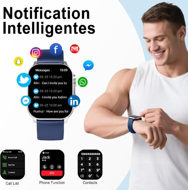 Смарт-годинник жіночий/чоловічий AMOLED 2.01