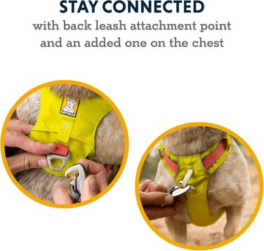 Шлейка для собак Ruffwear Hi Light Basalt Gray S