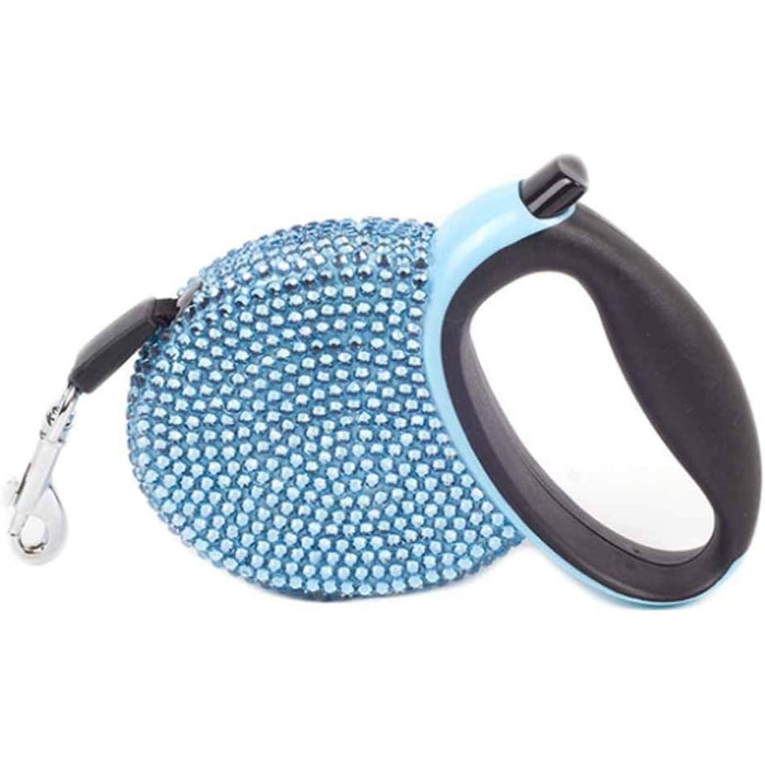 Висувна поводок для собак і котів, блакитний, для маленьких та середніх порід