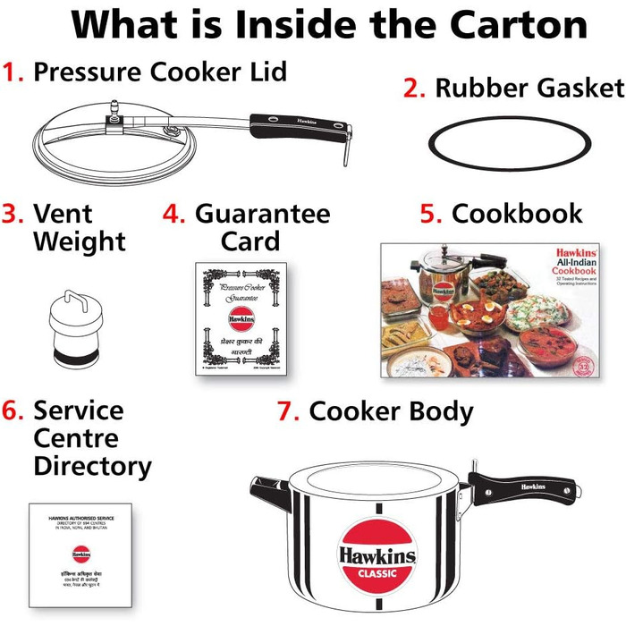 Швидковарка Hawkins Classic CL8W з алюмінію, 8 л, срібна