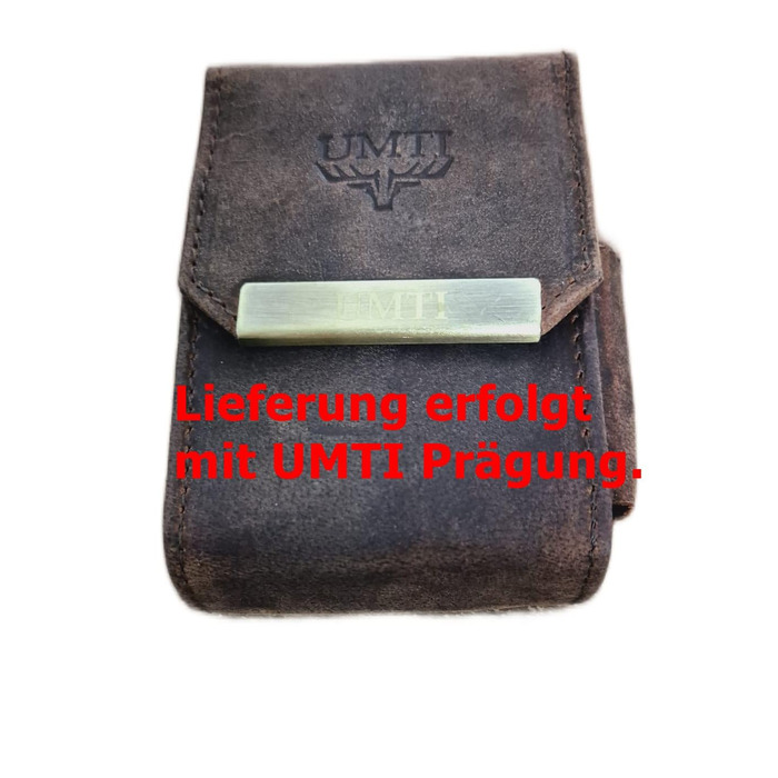 Leather cigarette case (13A) cigarette pouch cigarette box New color Brown