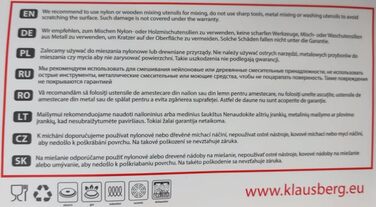 Чайник заварник з нержавіючої сталі Klausberg (Weiß Magic)