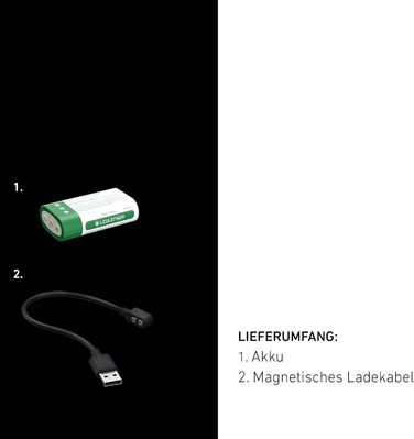 Налобний ліхтар Ledlenser H19R Core 3500 лм, акумуляторний, LED, червоне світло, IP67, USB-зарядка, дальність 300 м