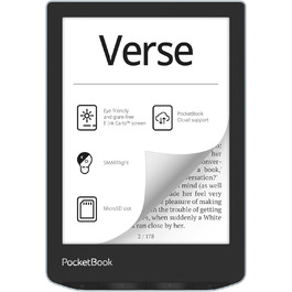 PocketBook Verse - електронна книга, колір блакитний