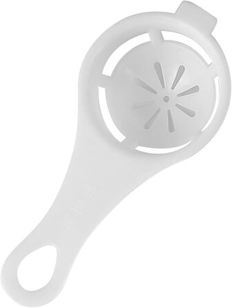 Caiqinlen Salad Spinner, manual, highly efficient, detachable food-grade fruit strainer for the kitchen, for fruit, for home, for vegetables, for rice, for the dining room (Beige)