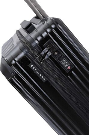 Замок для валізи TSA M816, чорний: надійний захист для подорожей