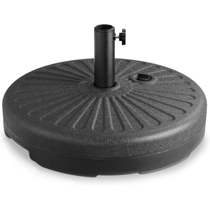 Casaria® Parasol Base 38 to 48mm Fillable Parasol Stand Balcony Garden