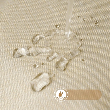 Водонепроникна штора для ванної з захистом від плісняви, бежева, 180 x 210 см
