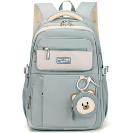 Дитячий рюкзак для дівчаток Kinderrucksack: 32L, для 2-10 класу, легкий, з дихаючою спинкою та м'якими лямками | З нагрудним ременем | Рюкзак для школи, підлітка 8+