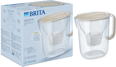 Фільтрувальний глечик Brita Style Essential XL 3,6 л, бежевий