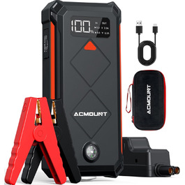 Powerbank для автомобіля Starthilfe 7000A 23800mAh (бензин/дизель) з LED ліхтарем