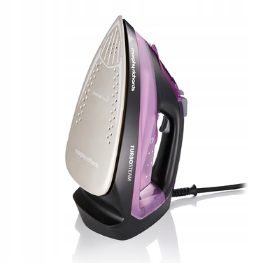 Парова праска Morphy Richards Turbosteam 2800 Вт, фіолетова