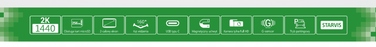Автомобільний відеореєстратор NAVITEL R460 2K QHD 160° з G-сенсором
