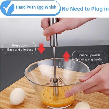 Автоматичний міксер для збивання/перемішування, 30 см, 1 шт.