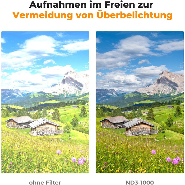 Фільтр ND K&F Concept Variabler 67mm ND3-ND1000 (змінний, 1.5-10 ступенів затемнення, Nano-Dazzle)