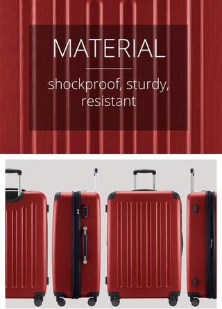 Набір валіз Hauptstadtkoffer Spree, аква-зелений, для дорослих, унісекс