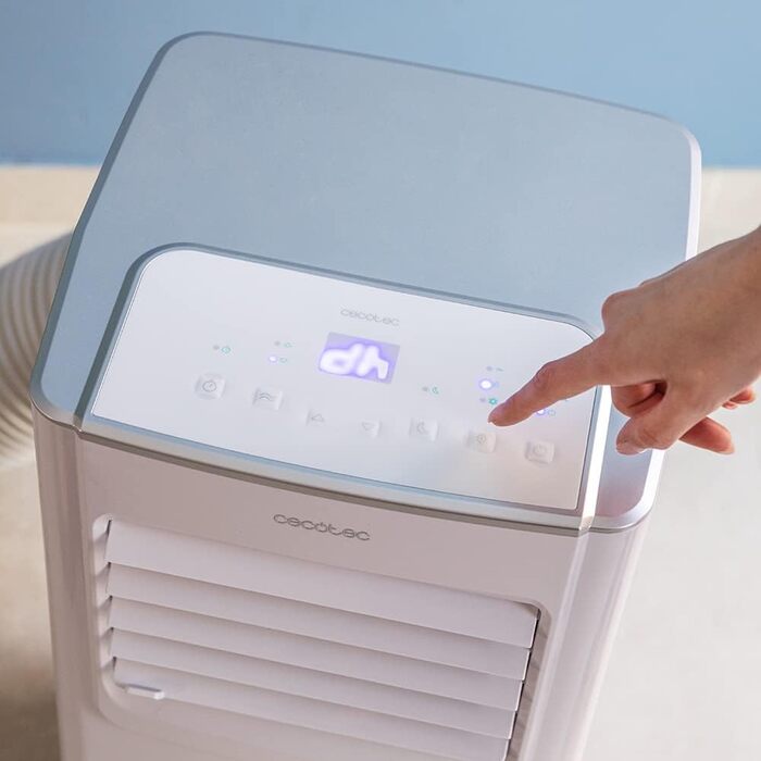 Cecotec Forceclima 7400 Touch: портативна кліматична установка з пультом та LED-дисплеєм, 7000 BTU, 4 режими, 2 швидкості, до 15 м2