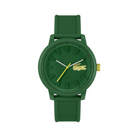 Годинник Lacoste LACOSTE.12.12 Hero чоловічий кварцовий з силіконовим браслетом (зелений)