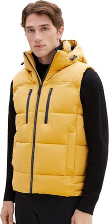 Жилет чоловічий Tom Tailor з капюшоном, утеплений, артикул 1037355 (XXL, Golden Fall)