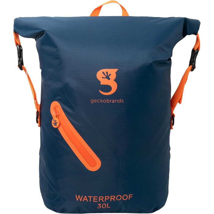 Gecko Brands Unisex Waterproof 30-Liter Backpack