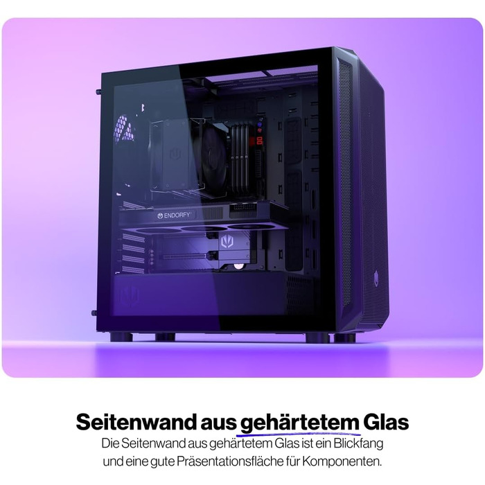 Корпус для ПК Endorfy Arx 700 Air ATX зі скляною бічною панеллю
